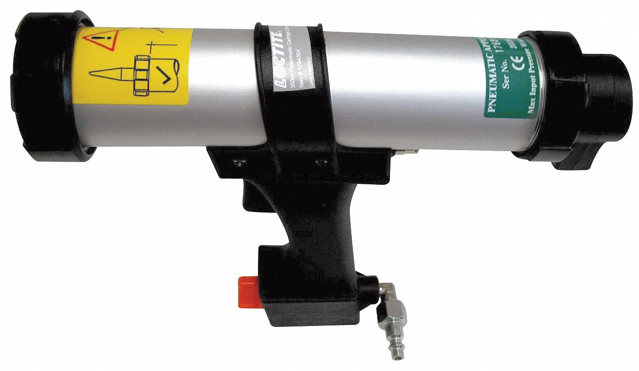 Pneumatic Caulk Gun, 300mL, Aluminum