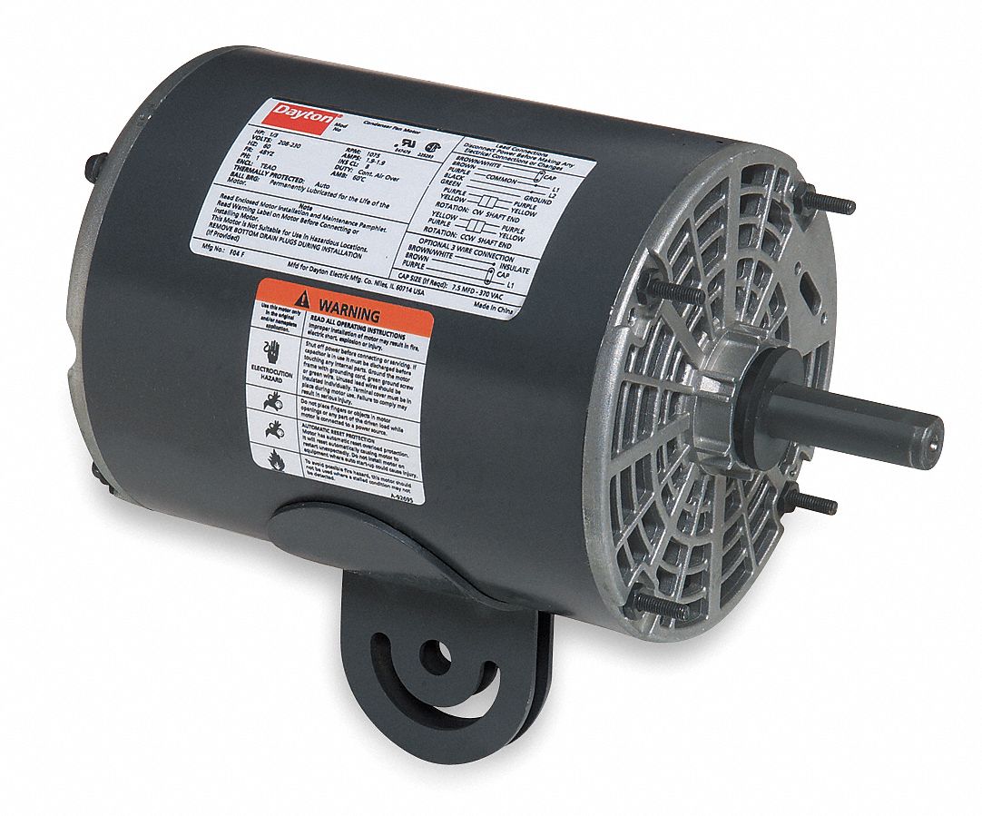 Motor, 1/2 HP, Yoke