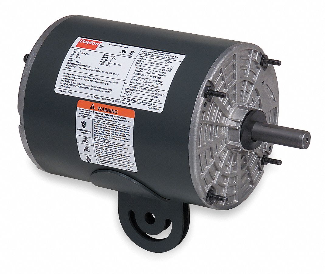 Motor, 1/4 HP, Yoke