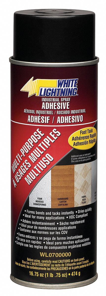 Adhesive Spray, Multipurpose, 24 oz