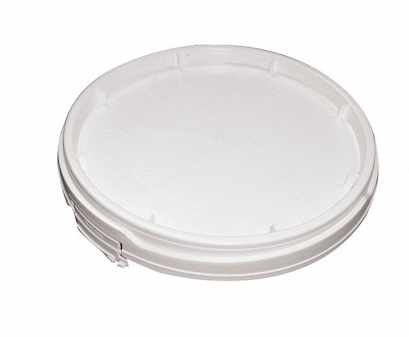 Lid, HDPE, Wht, 1 Gal, UN, No Gasket