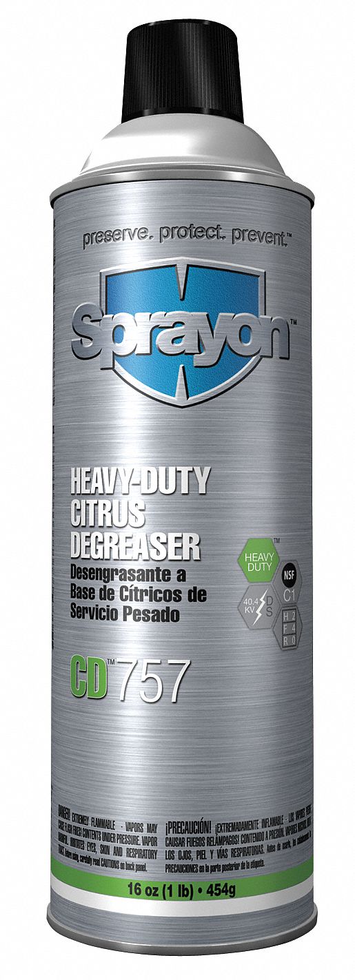 Citrus Cleaner Degreaser, Aerosol Can