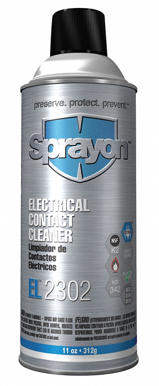 Contact Cleaner, Aerosol Can, 11 oz.
