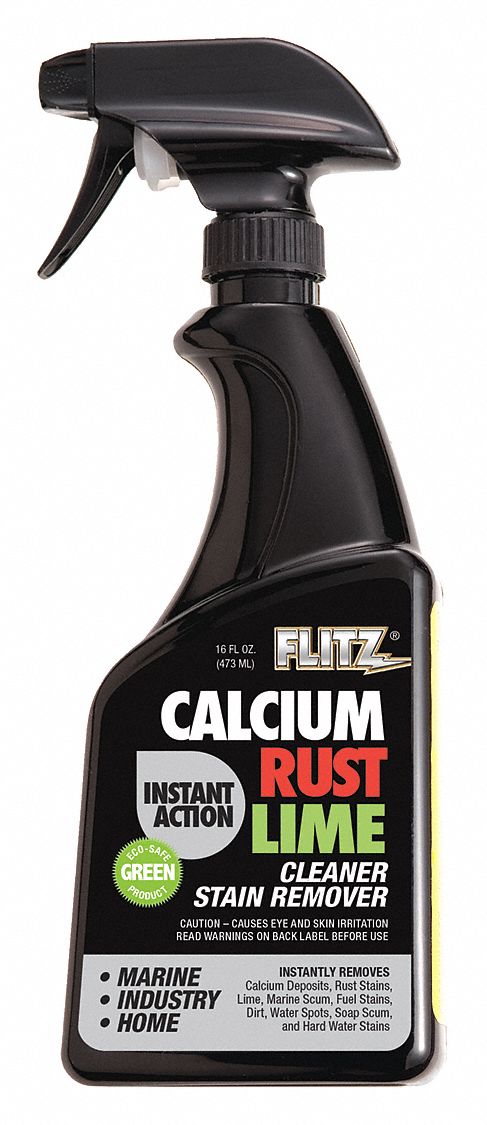 Rust Remover, 16 oz., Spray Bottle, Amber