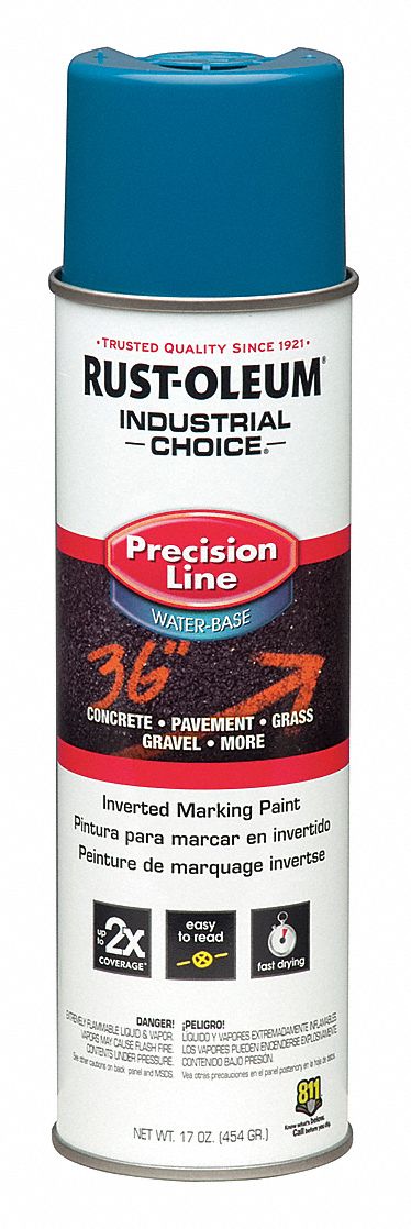 Marking Paint, Caution Blue, 17 oz.
