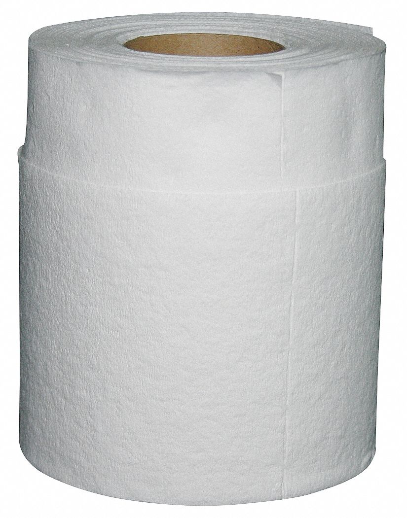 Paper Towel, White, 46 ft. L, PK 12