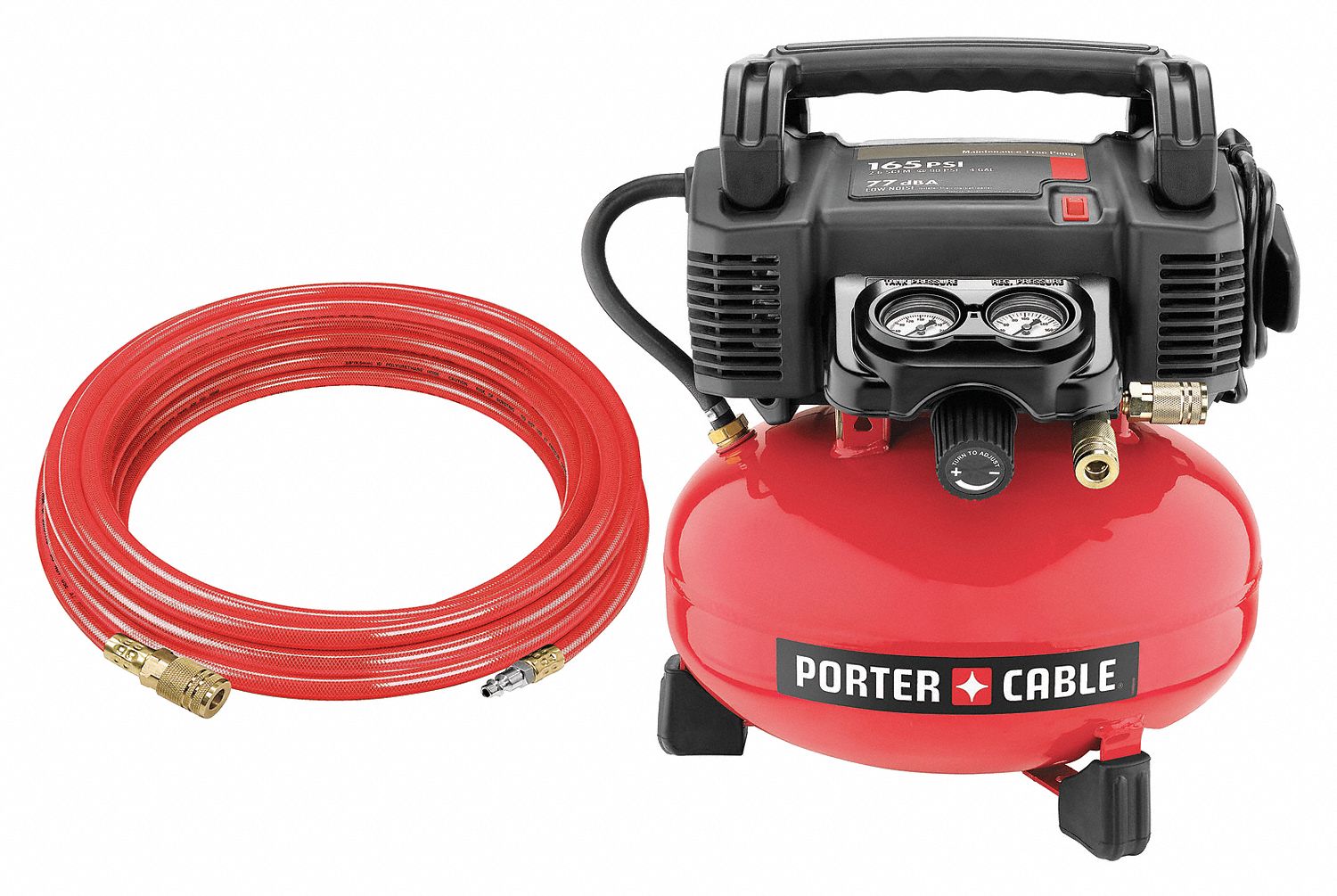 Air Compressor, 0.8 HP, 120V, 165 psi