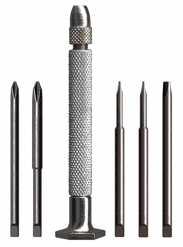 Screwdriver Set, Magnetic, Combo, 6Pc