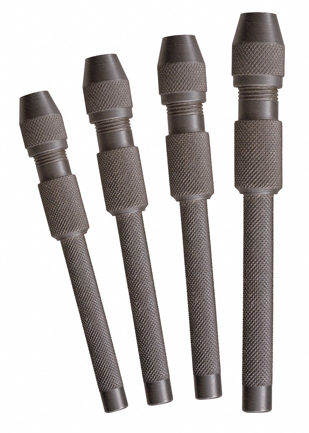 Hollow Core Pin Vise Set, 0-.187 In, 4 Pc