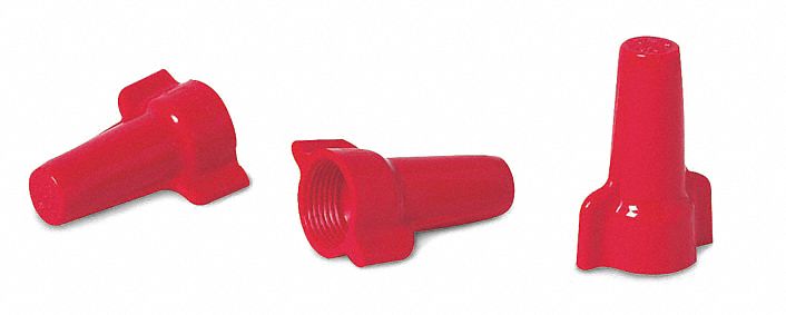 Wire Connector Nut, 452, Red, PK 300