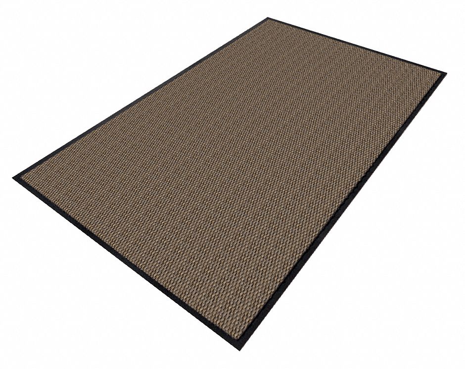Entrance Mat, Yarn/PVC, Pebble, 2x3 ft.