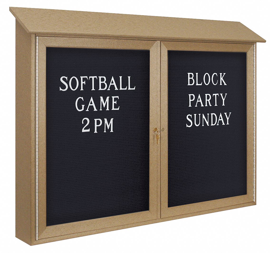 Enclosed Bulletin Board, Letter, 30