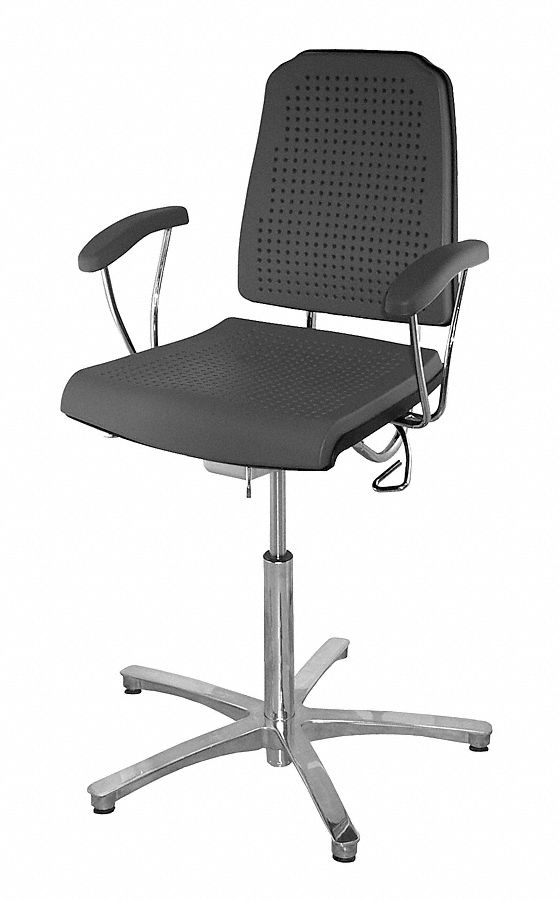 Task Chair, 300 lb., Black