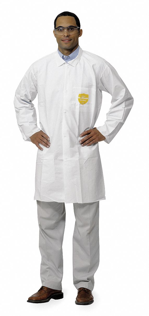Lab Coat, L, Proshield/Nexgen(R), PK30