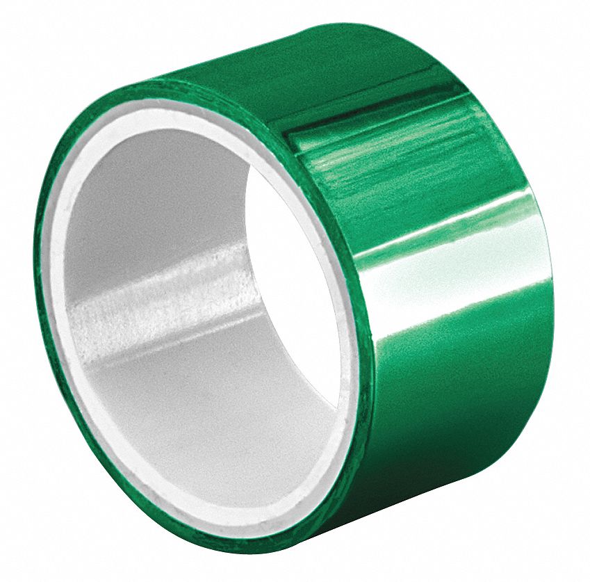Metalized Film Tape, Green, 1/4In x 5Yd