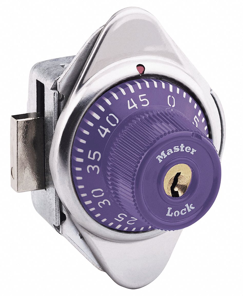 Built In Locker Lock, Purple