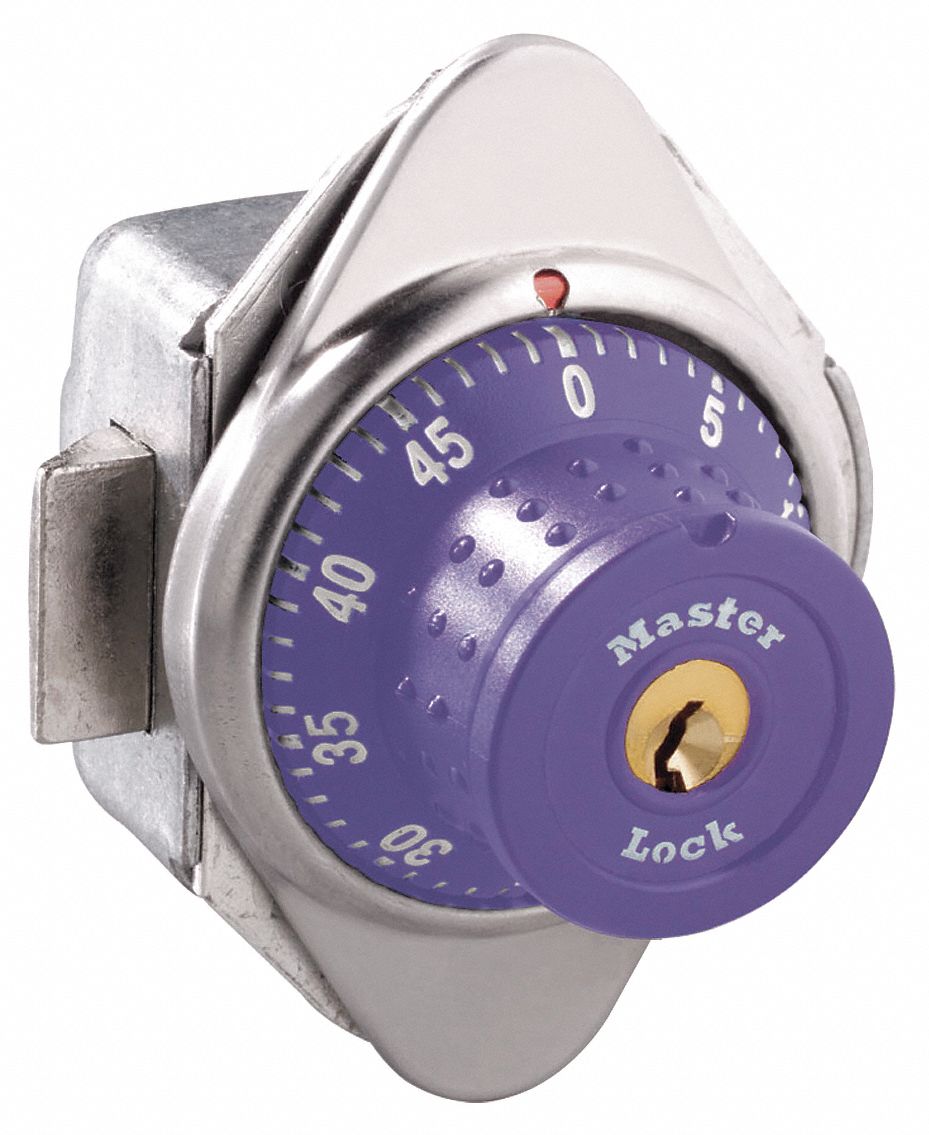 Built In Locker Lock, Purple