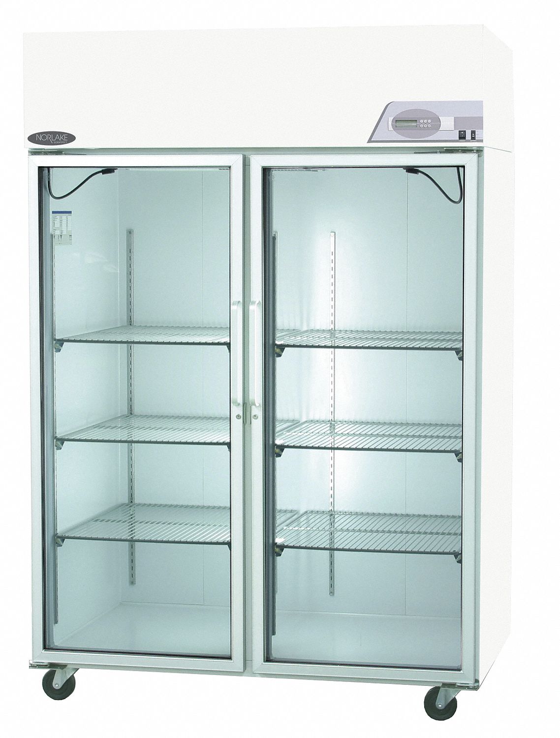 Refrigerator, Pass-Thru, 55 CF, Glass Door