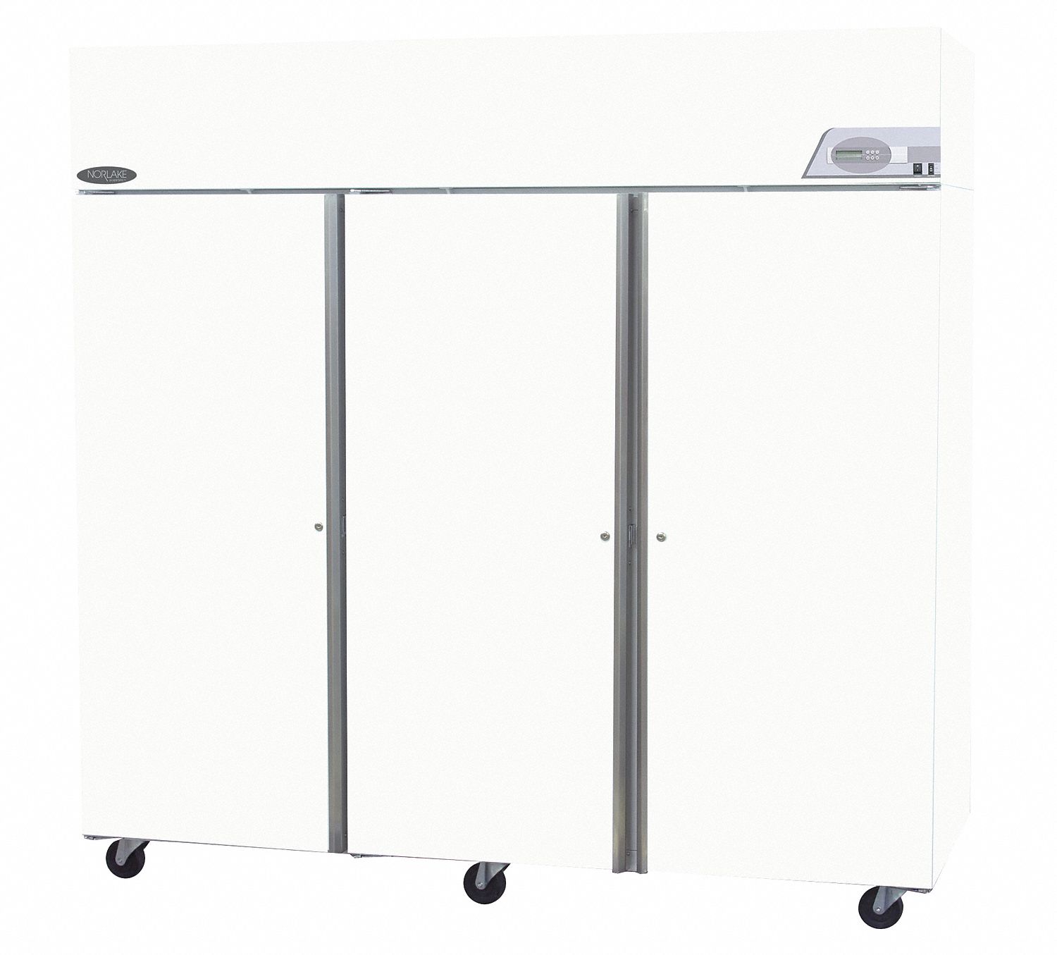 Refrigerator, Pass-Thru, 85 CF, Solid Door