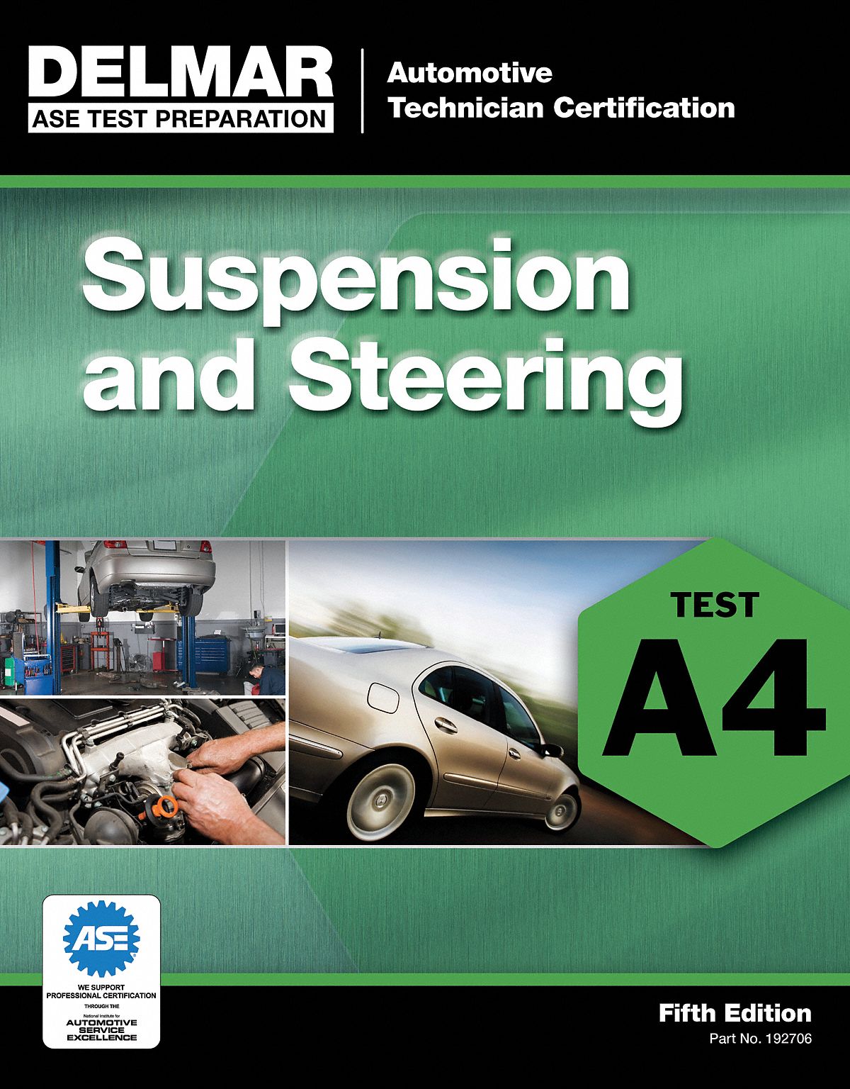 Textbook, ASE Test Prep, Suspensn/Steering