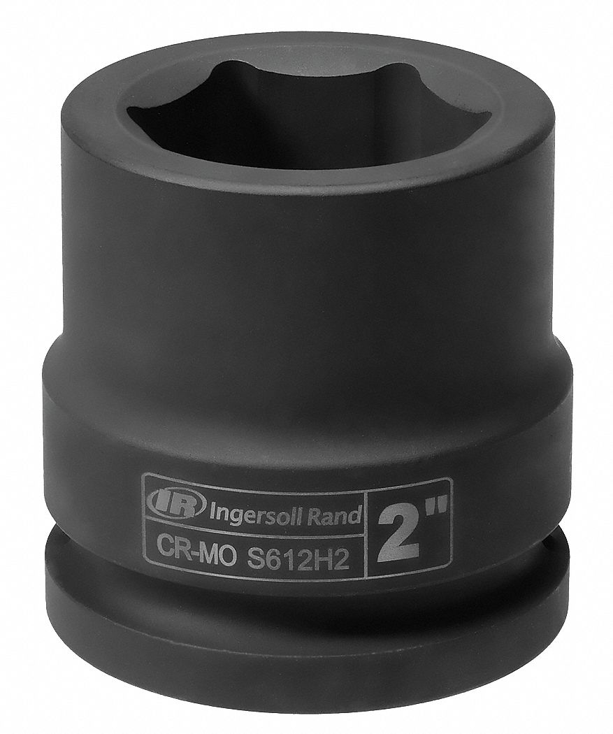 Impact Socket, 1-1/2 In Dr, 1-1/4 In, 6 Pt