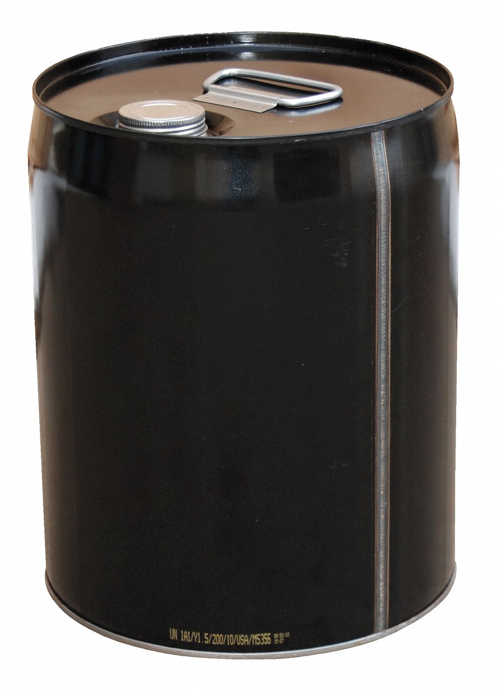 Steel Pail, 5 gal, Closed-Head, Screw Cap