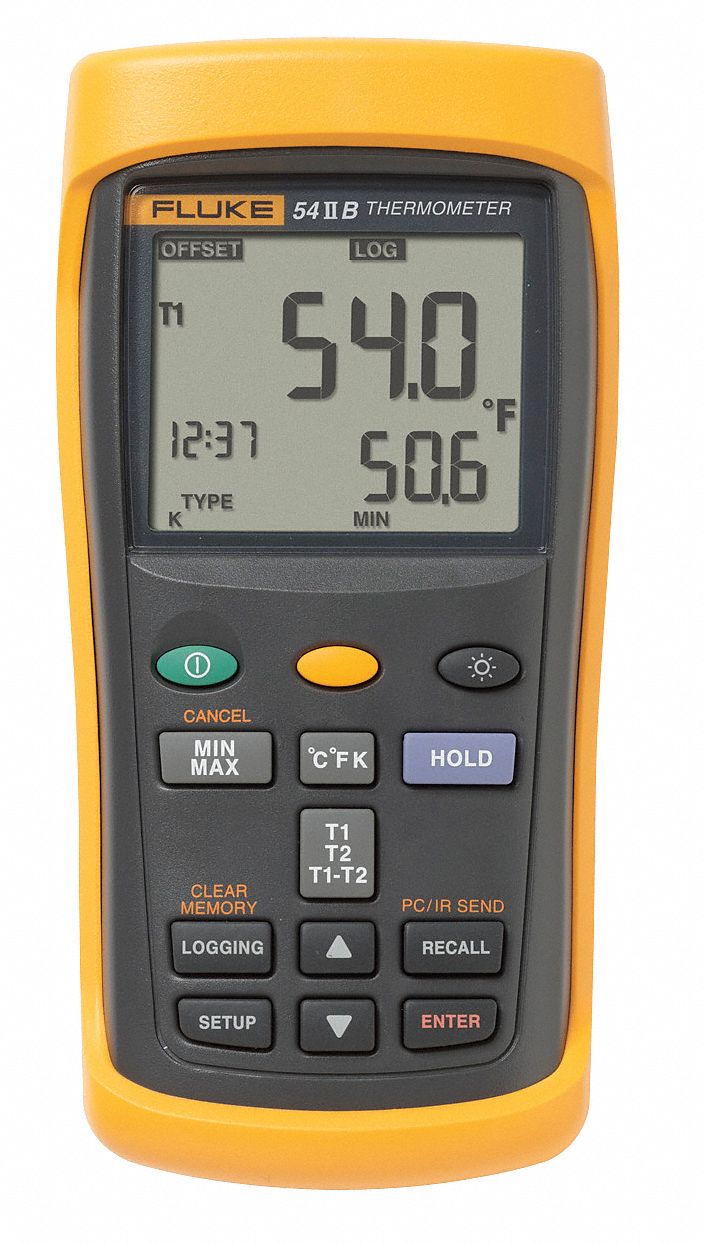 Thermocouple Thermometer, 2 Input