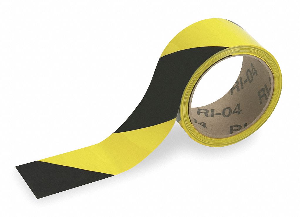 Warning Tape, Roll, 2In W, 54 ft. L