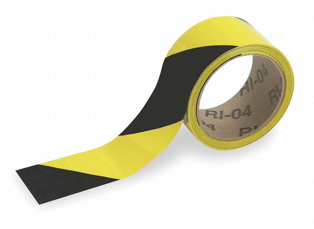 Warning Tape, Roll, 3In W, 54 ft. L