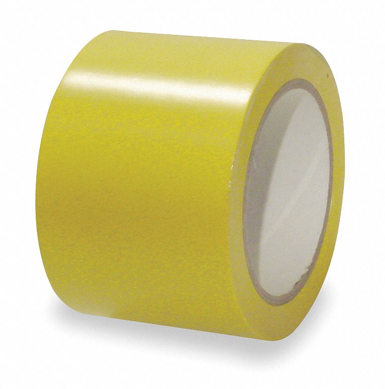 Aisle Marking Tape, Roll, 3In W, 108 ft. L