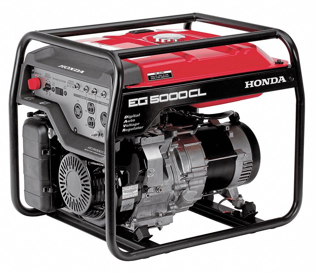 Portable Generator, Rated Watts4500, 389cc