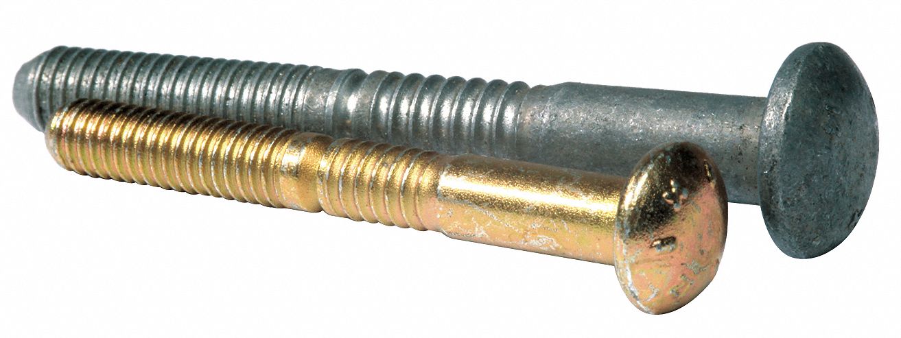 Rivet, Brazier, 1/4 In Dia, .375 Grip, Pk10