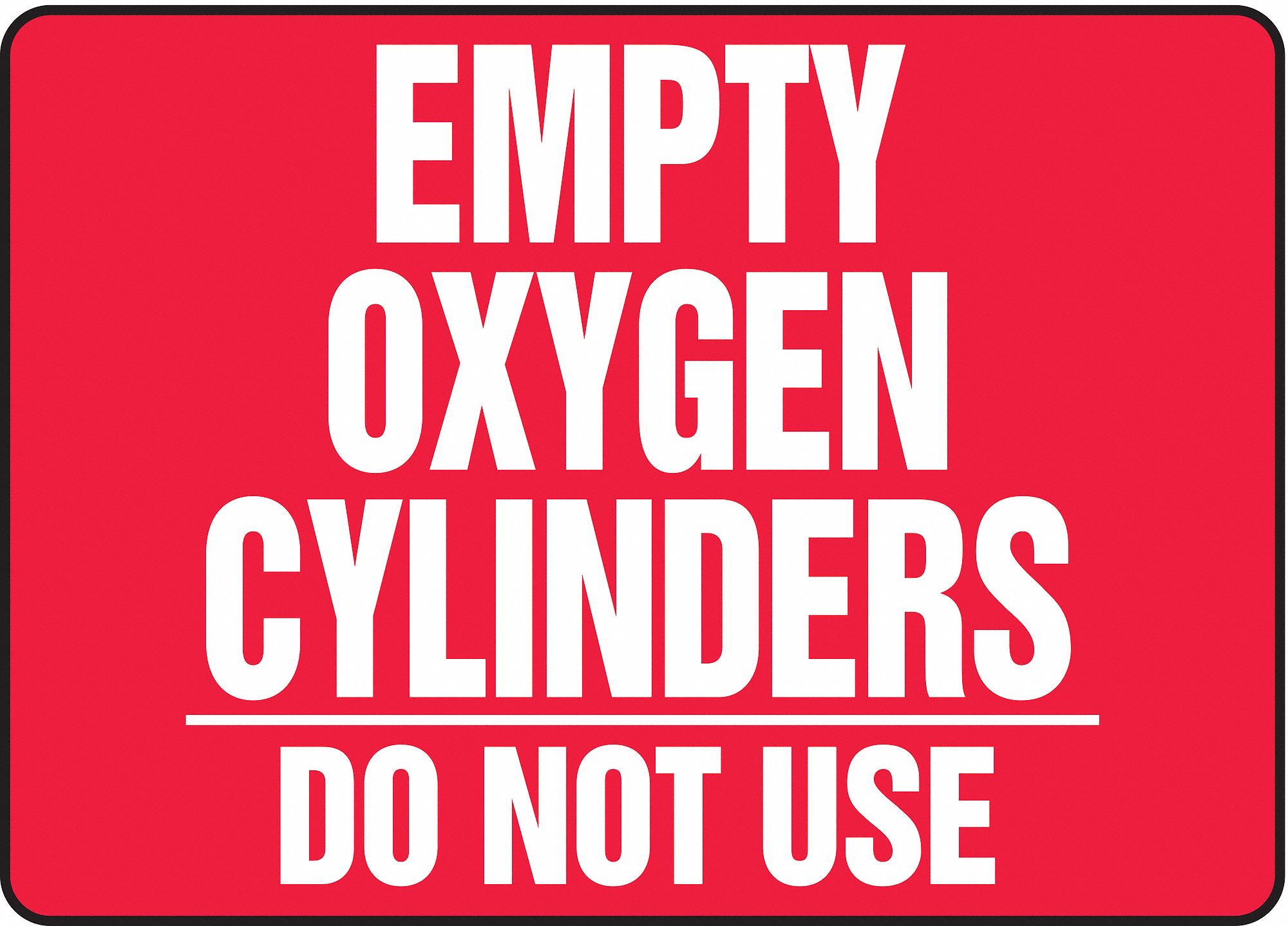 Notice Sign, 10 x 14In, WHT/R, AL, ENG, Text