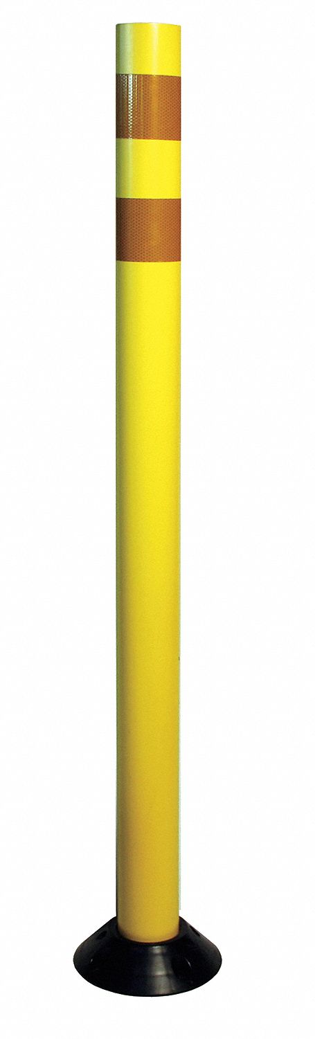 Y post, 3in, Y wraps, black base