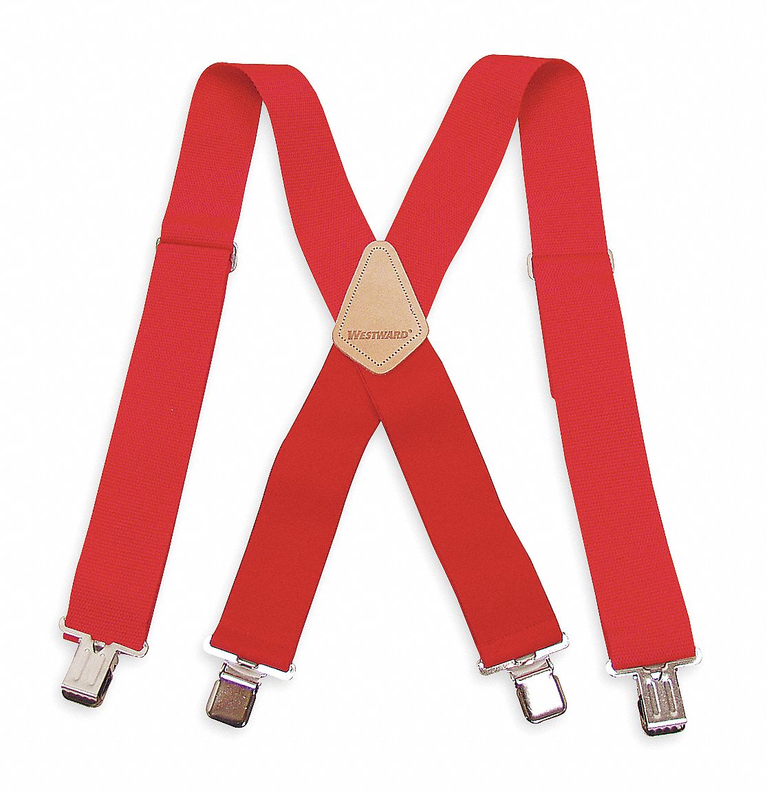 Suspenders, Red, Universal