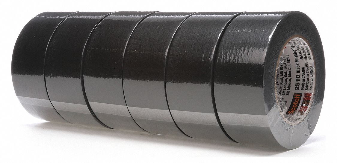 Masking Tape, Black, 48mm x 55m, PK24