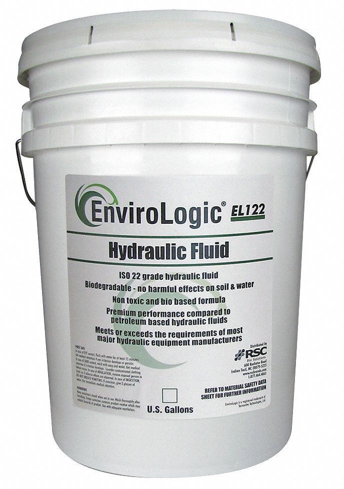 Hydaulic Fluid, Biobased, 5 Gal.