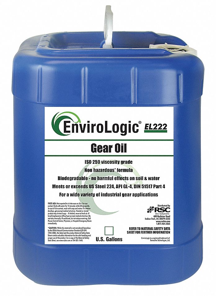 Gear Oil, Bio-based, 5 Gal