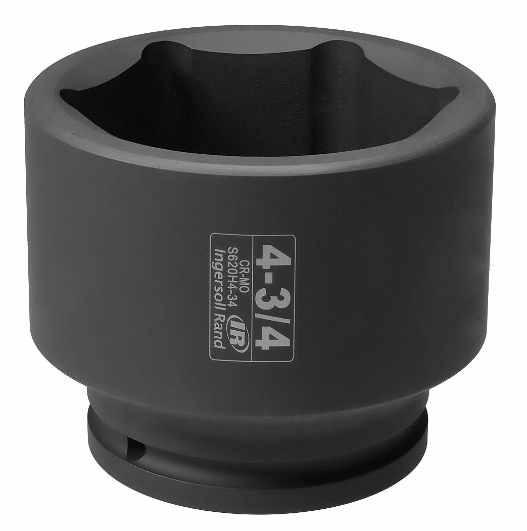 Impact Socket, Std, 2-1/2 In Dr, 180mm, 6 Pt