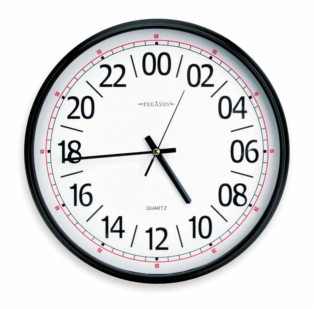 Clock, Quartz, Round