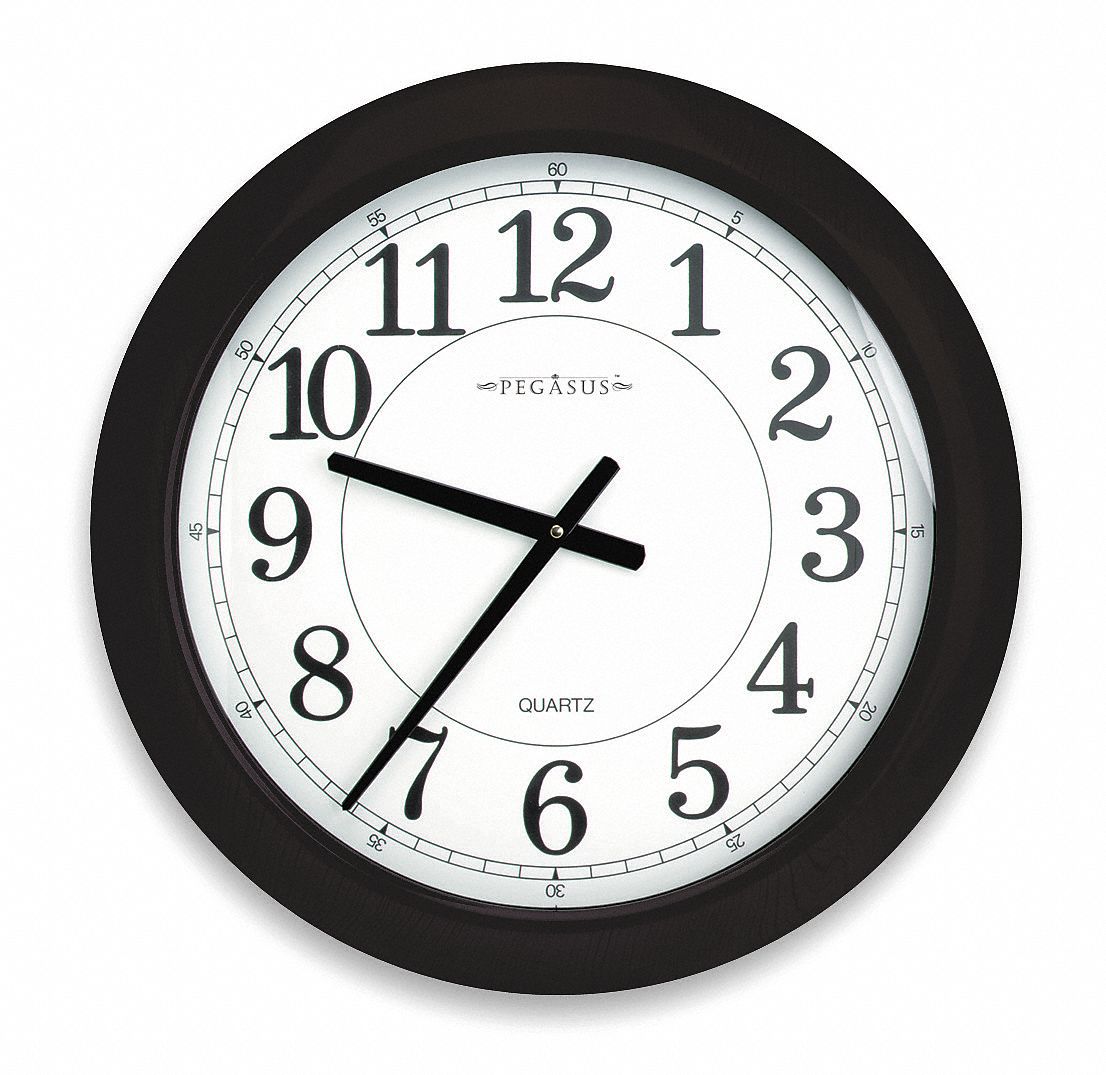 Clock, Quartz, Round