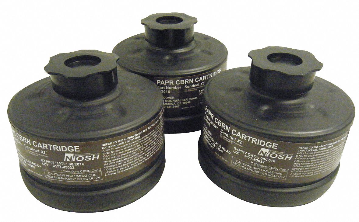 Filter, Black, PK 3
