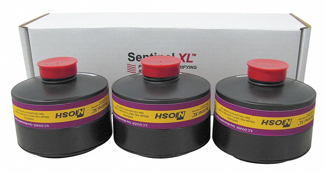 Filter, Black, PK 3