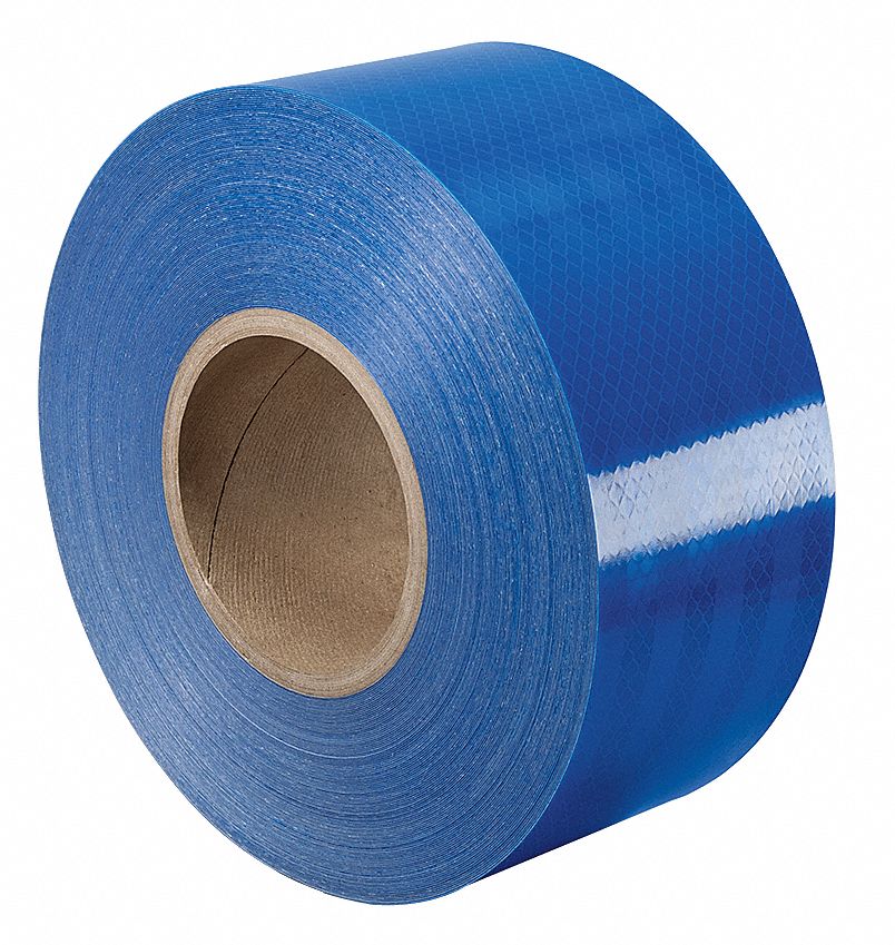 Reflective Tape, 6In W, 50 yd. L