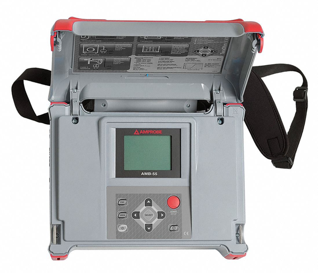 AC and Battery Megohmmeter, 5000VDC