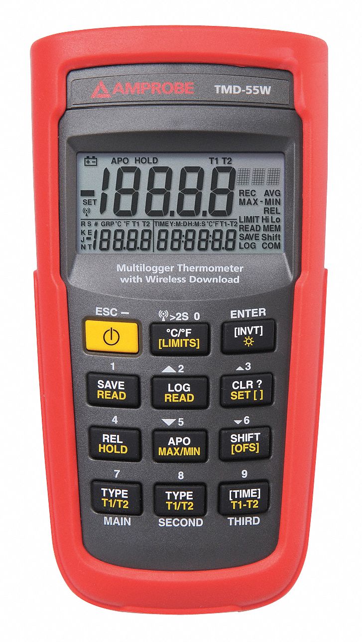 Thermocouple Thermometer, 2 Input