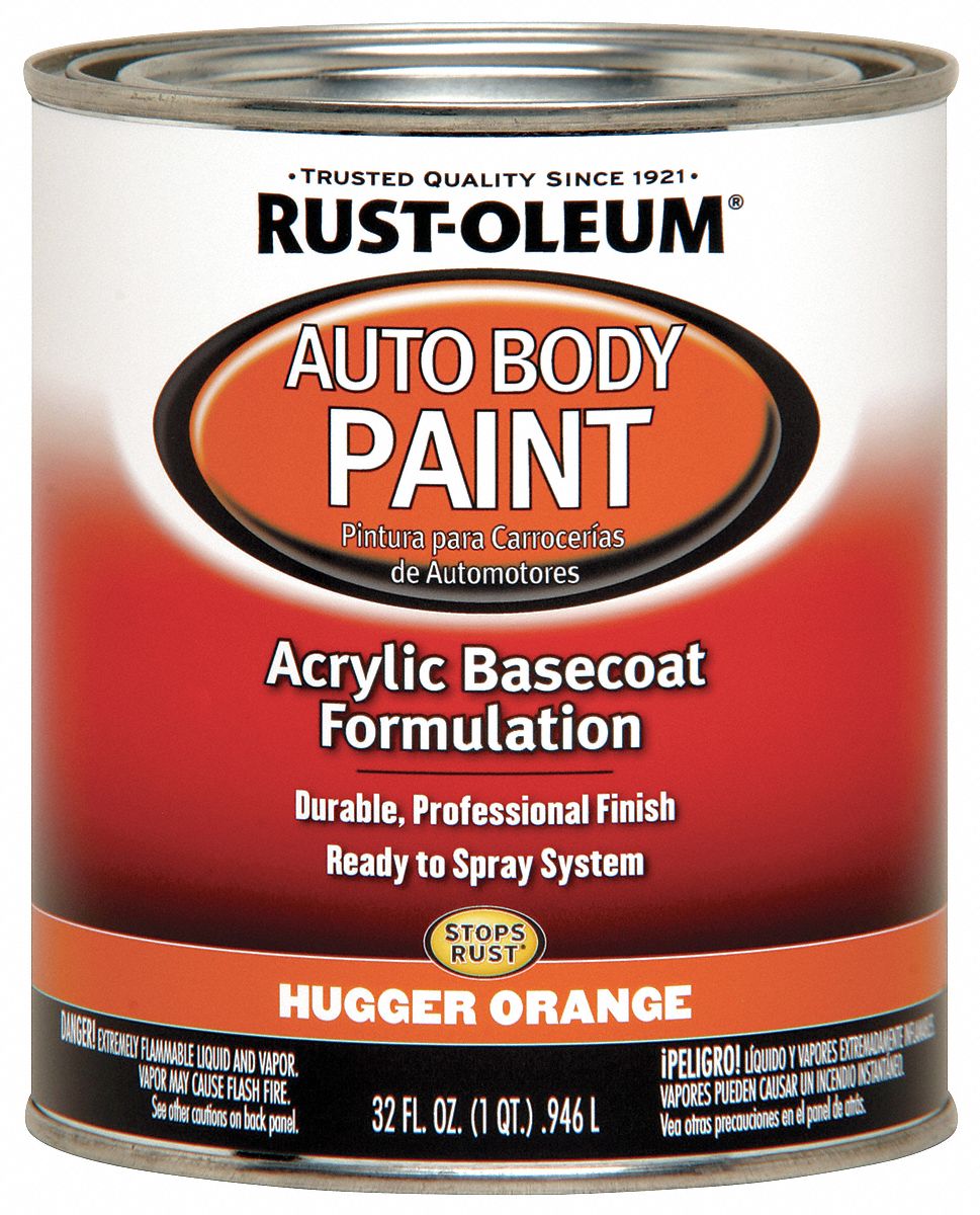 Auto Body Paint, Hugger Orange, 1 Qt