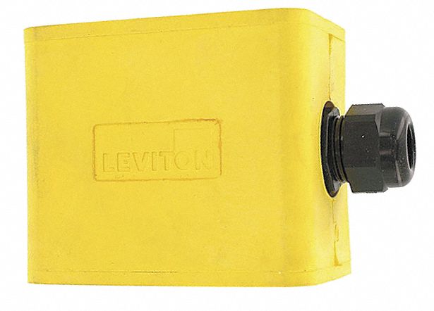 Portable Outlet Box, Pendant, 1 Gang, Yw