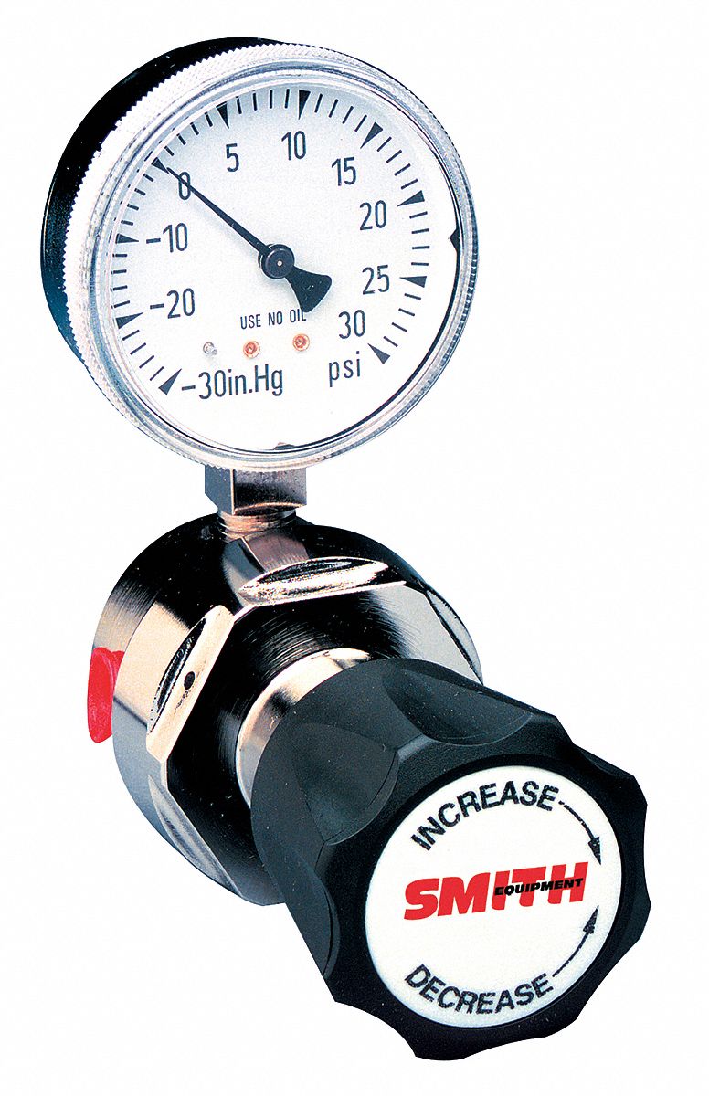 Regulator, 1 Stage, 0-15 PSI, Inert Gas