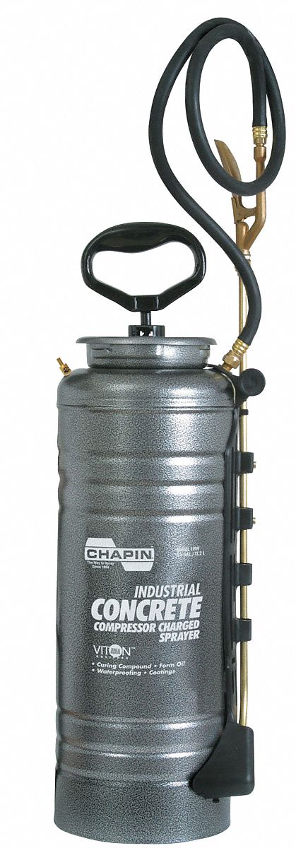 Handheld Sprayer, 3.5 gal., Tri-Poxy Steel